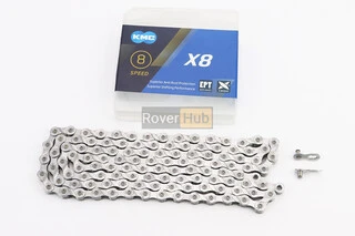 Ланцюг приводний 1/2х3/32х116L 6/7/8 швидкостей, сріблястий X8 EPT