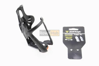 Флягодержатель пластиковый с регулировкой под фляги 51-73мм, крепл. на раму, чёрный TMD05B