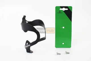 Флягодержатель алюминиевый, крепл. на раму, чёрный 2016-11СВК