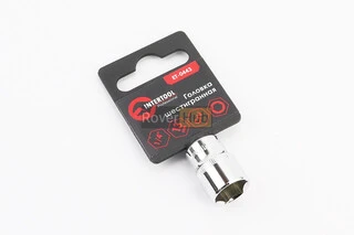 Головка торцевая 6-гранная 1/4" 13мм CrV ET-0443