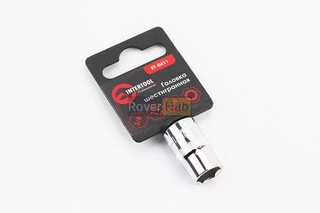 Головка торцева 6-гранна 3/8" 11мм CrV ET-0411