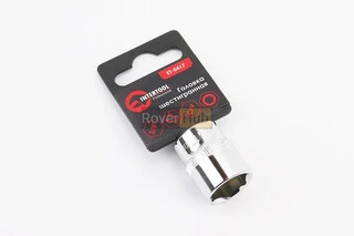 Головка торцева 6-гранна 3/8" 17мм CrV ET-0417