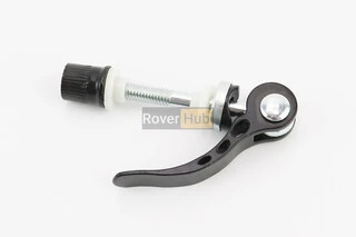 Затискач (ексцентрик) труби сидіння M6x65мм, алюмінієвий, чорний