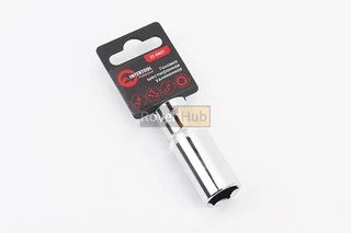 Головка торцева 6-гранна подовжена 3/8" 17мм CrV ET-0427