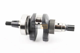 Колінвал 186F (Dшийки-40mm, H-118,0mm) під шліц + шестерні + підшипник, запресований