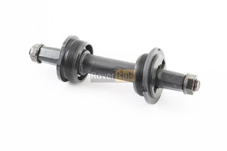 Каретка &quot;квадрат&quot; MTB 125мм, підшипник Ø6,35х9 кульок, під гайку, чорна