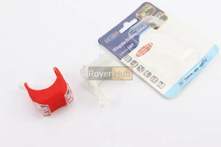 Ліхтар передній 2 діода+задній 2 діода силіконові к-кт, HL-009 (без батарейок)