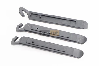 Лопатки монтажні 3 шт к-кт, пластмасові, чорні KL-9720