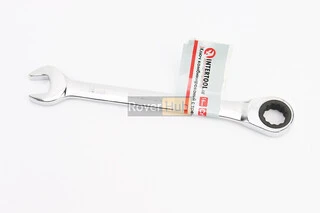 Ключ комбінований з тріскачкою 16мм CrV, PROF DIN3113 XT-1356