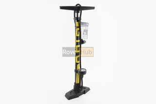 Насос ручной &quot;напольный&quot; стальной с манометром 160 psi/11 bar, под штуцера Schrader&amp;Presta, PUM-058