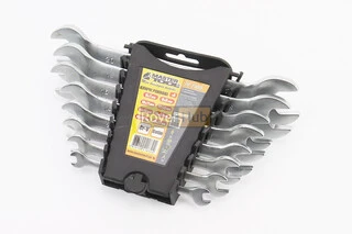 Набір ключів ріжкових 8шт (6х7/8х9/10х11/12х13/14х15/16х17/18х19/20х22мм) "пластиковий тримач" 70-2108