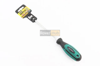 Викрутка магнітна шліцева HEX SL6x150мм ручка з TPR покриттям 45-8615