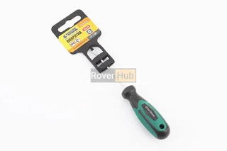 Отвёртка магнитная шлицевая SL3х75мм ручка с TPR покрытием тип 2 45-8375