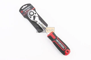 Трещотка с изогнутой ручкой 1/2" 72 зуба CrV STORM ET-8003