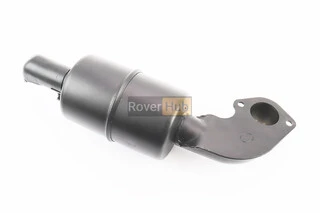 Глушник R195NM (з коліном 2отв.) Тип 1
