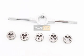 Набор плашек с держателем d-M4/M5/M6/M8/M10 SD-8019