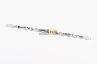 Полотно ножовочное по металлу 300х12,5х0,62 24T 65 Mn High Carbon HT-3022