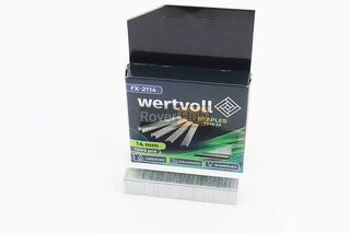 Скоби загартовані 14мм/11,3x0,75мм, R53, к-кт 1000шт FX-2114