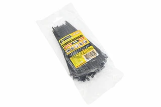 Хомут-стяжка пластиковый 3,6x150мм к-кт 100шт, черный 20-1847