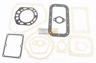 Прокладки двигуна R190N-90mm, к-кт 11 деталей, під кришку 9отв.