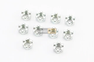 Гайка М6x1 корончатая 8 цб DIN935, к-кт 10шт