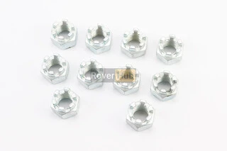 Гайка М16x2 корончаста 8 цб DIN935, к-кт 10шт