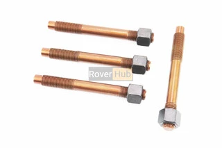 Шпилька головки циліндра М14x130mm к-кт 4шт R190N + гайка 4шт