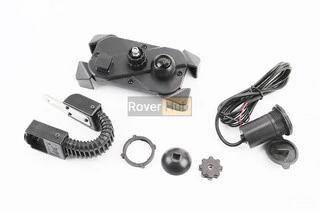 Тримач телефону на гнучкій ніжці + USB зарядка (мін. габарит телефону 60 * 124мм, макс. габарит 80 * 160мм)