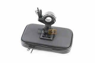 УЦІНКА Тримач-чохол телефону (L) 155х85х30мм на кермо, сенсорна плівка, вологозахисний, швидкознімний (слабке кріплення фіксації