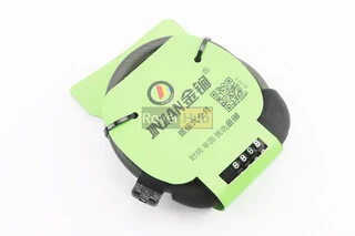 Замок протиугінний тросовий 1500х12мм з 5-ти значним кодом, кріплення за трубу сидіння, 509