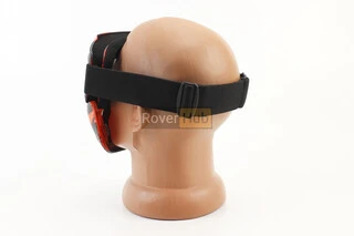 Очки+защитная маска, оранжево-черная (хамелеон стекло), MT-009