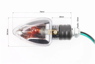 Поворот "МІКРО" стрілоподібний, КАРБОН