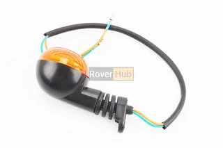 Поворот круглий "малий" (помаранчеве скло) на гумовій ніжці, тип 1