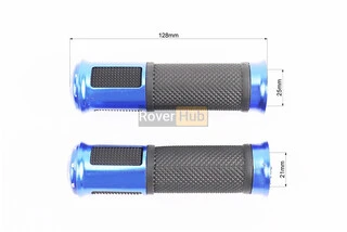 Рукоятка руля лев./пр. к-кт "МЕТАЛЛ" мод.6, СИНИЙ