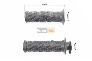 Рукоятка руля лев./пр. к-кт с  хомутом троса газа 150cc