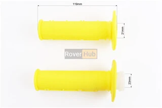 Рукоятка руля лев./пр. к-кт с вставкой, желтые