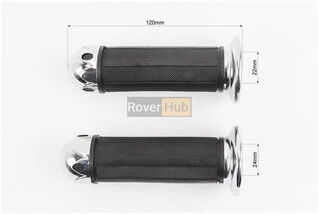 Рукоятка керма лів. / пр. к-кт з хром. наконечниками, тип 1