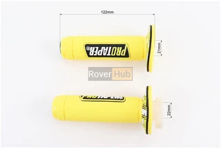 Рукоятка руля лев./пр. к-кт c вставкой, желтые