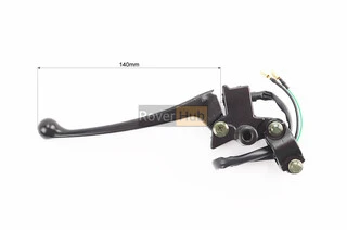 Важіль керма лівий з кріпленням під дзеркало (М8 права) GY6 50-100, тип 2