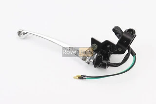 Важіль керма лівий з кріпленням під дзеркало (М8 права) GY6 50-100, ХРОМ