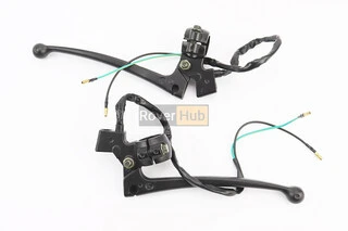 Важелі керма лівий, правий з кріпленням під дзеркало, к-кт 2шт (М10 правая) GY6 125-150