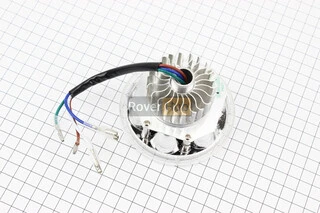 УЦЕНКА DELTA Фары круглой внутренняя часть 6-LED с ободком, 80мм (не горит несколько диодов)