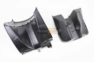 УЦЕНКА Honda DIO AF-34 пластик - передний надколенный "подгазетник" к-кт 2шт (отломан угол в нижней части см. фото.)