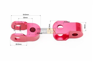 Подовжувач заднього амортизатора 30мм к-кт 2шт, червоний