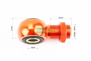 Удлинитель-переходник M15 ГАЗОВОГО амортизатора - "САЙЛЕНТБЛОК 10мм", медный