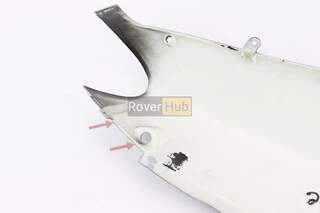 УЦІНКА STORM пластик - задній бічний правий, ЧОРНИЙ (відламане кріплення, подряпини) див.фото