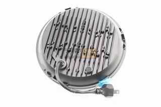 Фара кругла передня частина з обідком "R" універсальна 6-LED, d-180mm, МОТО TUNING