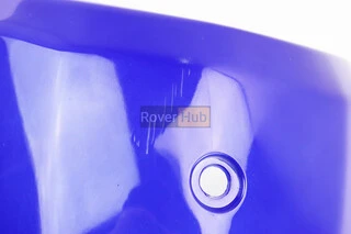 УЦЕНКА WIND пластик - передний верхний "клюв", СИНИЙ (мелкие царапины, см. фото)