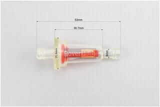 Фільтр паливний довгий (елемент - сітка)