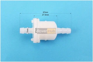 Фільтр паливний матовий (елемент - папір)
